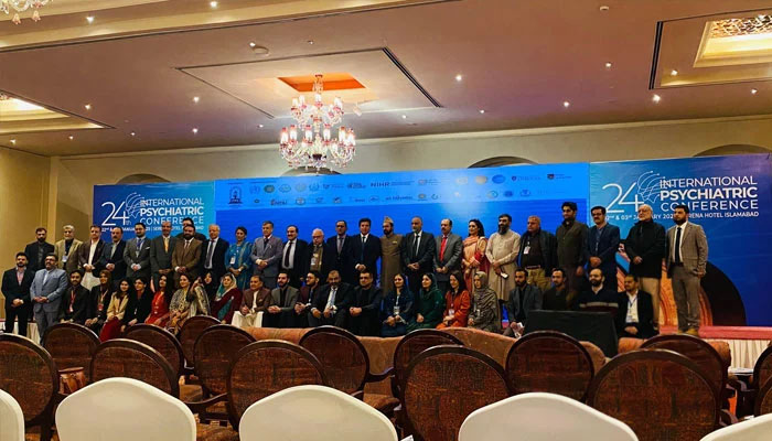 A group photo from the 24th International Psychiatric Conference on January 7, 2025.— Facebook@mian.i.hussain