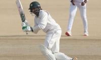 Huraira makes strong statement for Test debut