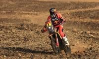 Australian biker Sanders stretches lead at Dakar Rally