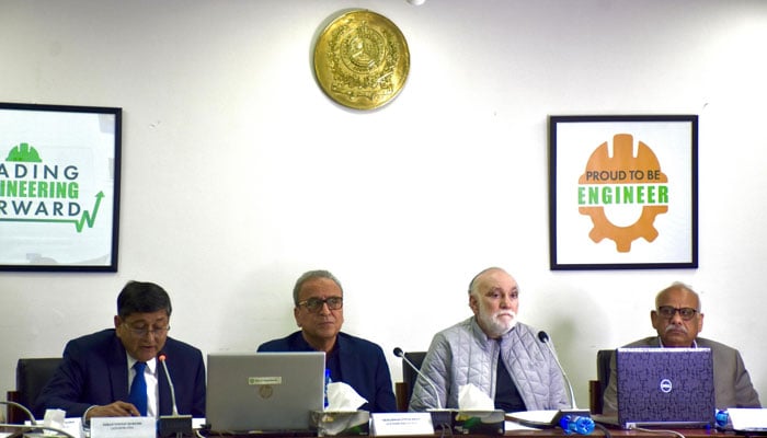 PEC Chairman Engr Waseem Nazir (2nd right) attends the inaugural ceremony of the first cohort of the Pakistan Engineering Council’s (PEC) Generative AI course at PEC Headquarters on February 6, 2025. — Facebook@PECOfficial