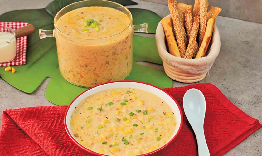 CHICKEN CORN CHOWDER SOUP