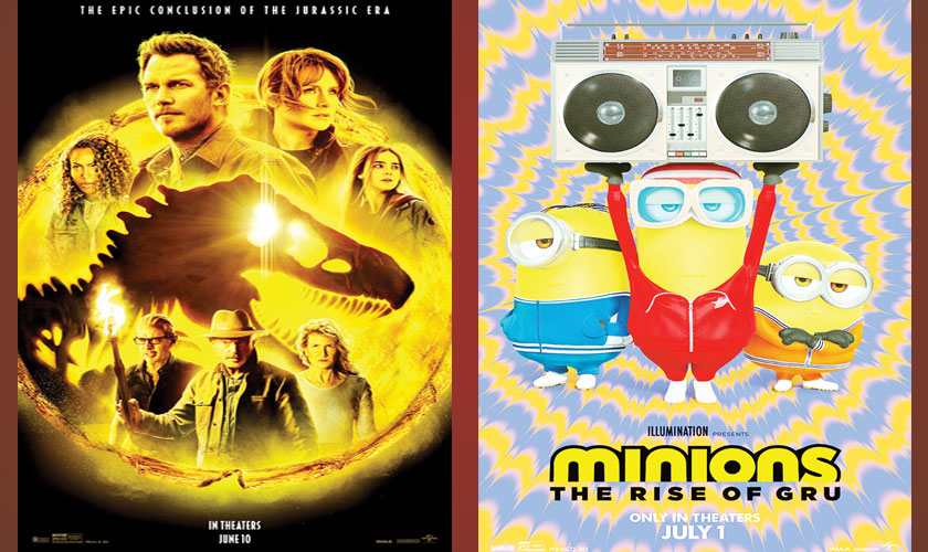 Minions, Maverick and Jurassic World rule at the international box office