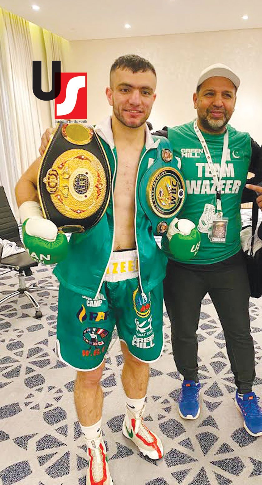 Usman Wazeer made history by winning WBO Youth World Title.