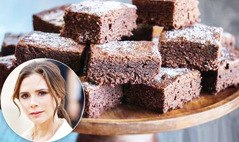 Victoria Beckham’s easy brownies