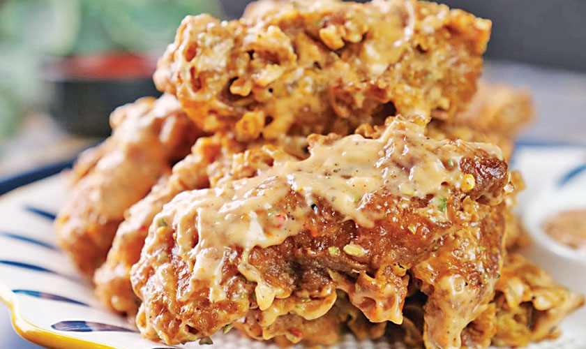 Saucy Garlic Chicken Tenders