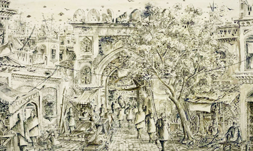 Pahati Gate Lahore by Ghazanfar Iqbal