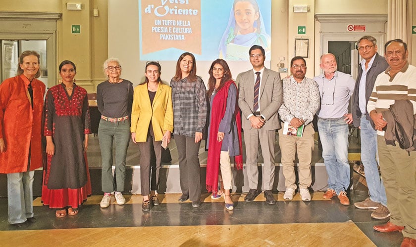 Shining a light on Pakistan in Italy