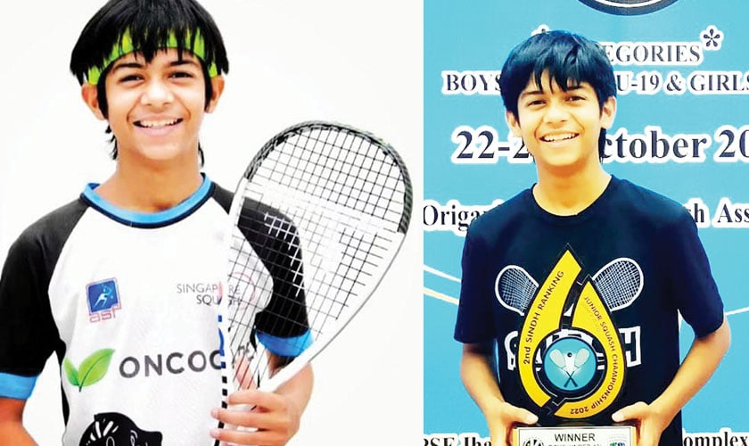 Huzaifa Shahid – squash’s new wonder boy