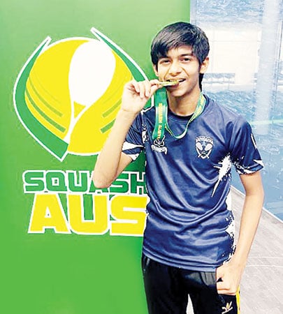 Huzaifa Shahid – squash’s new wonder boy