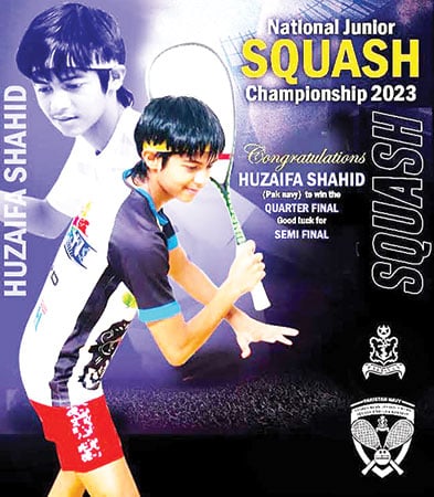 Huzaifa Shahid – squash’s new wonder boy