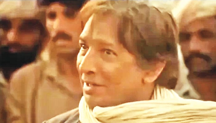 Talat Hussain in Jinnah, in the role of a refugee