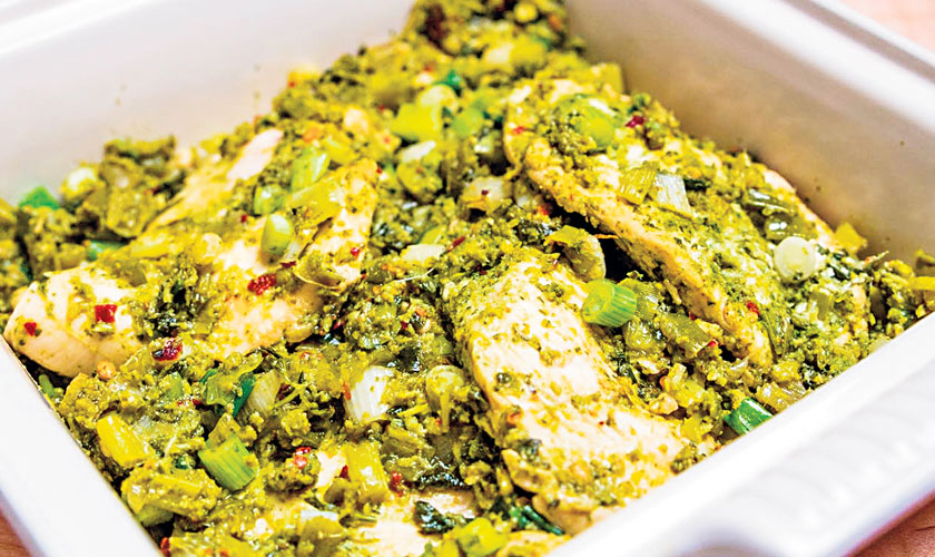 Murgh Hara Masala (Green Chicken)