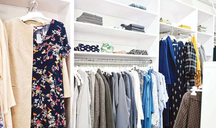 Downsize your wardrobe