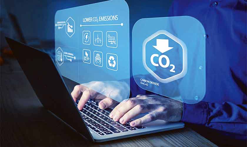 The digital carbon footprint