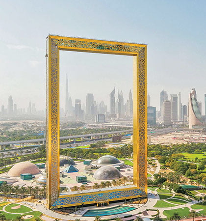 The grand Dubai Frame