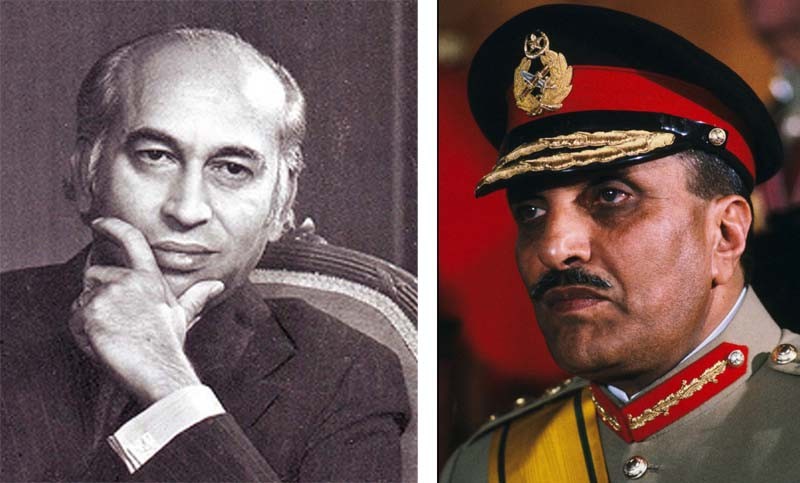 Zia and Bhutto