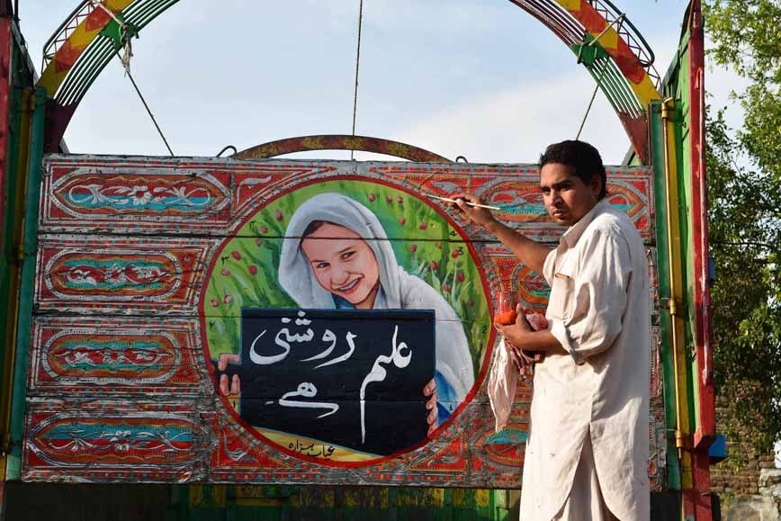 Truck art for education 