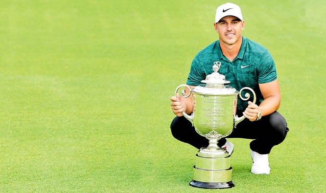 Koepka becomes a major golf threat