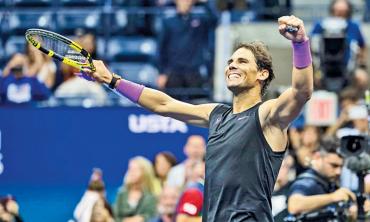 Nadal edges closer to history with 19th Grand Slam title 