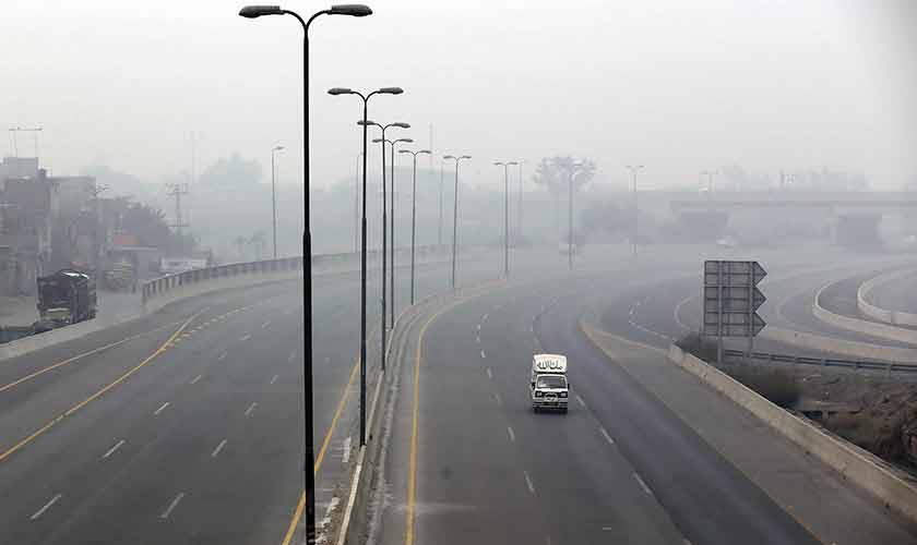 The smoke emitted by the brick kilns, and the burning of stubble contribute to smog. — Photos by Rahat Dar