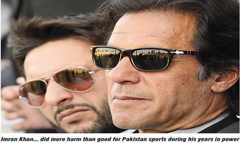 Imran’s abject failure on the sports front