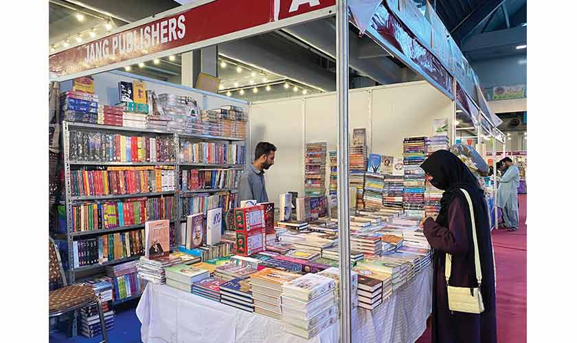 There were books on all possible genres to be found at the fair.