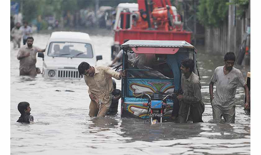 Urban flooding has far-reaching direct and indirect effects on social life, development and economic growth. —Photos by Rahat Dar