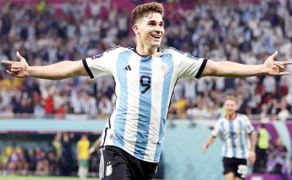 Argentina's World Cup 'spider' man Alvarez, the pride of his village