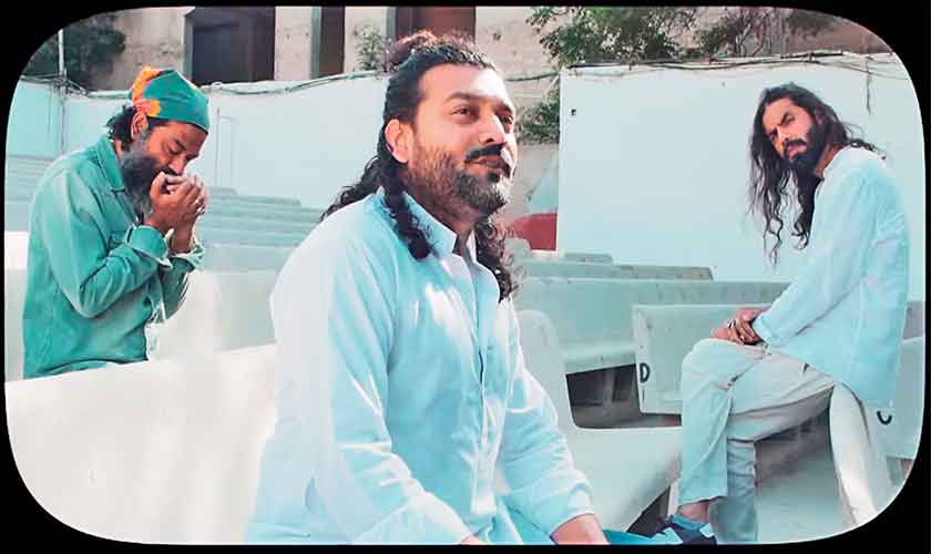 Ahsan Bari, Babar Sheikh and Rizwan Ullah, with the stage name ABR, have delivered a serene music video of their devotional track.