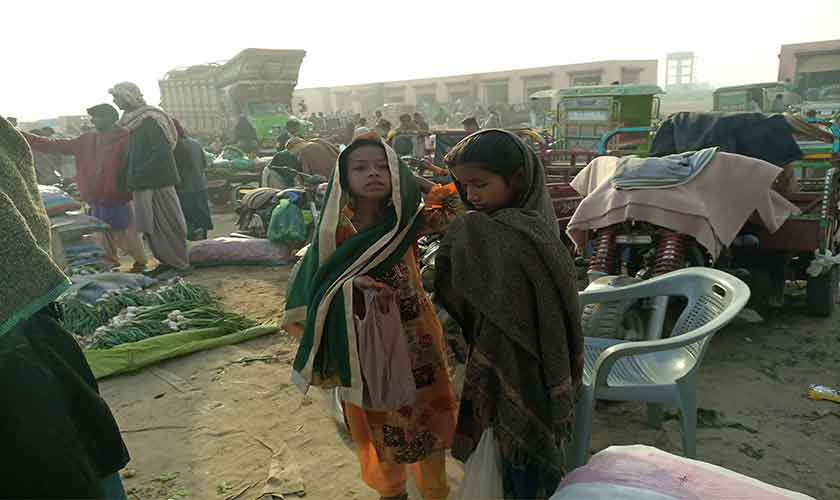 Children in the clutches of beggary