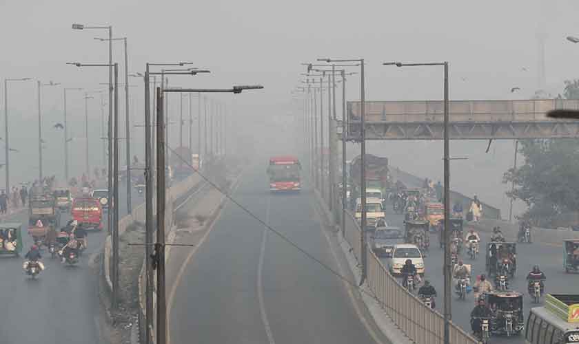 The campaign is especially aimed at combating smog. — Photo by Rahat Dar