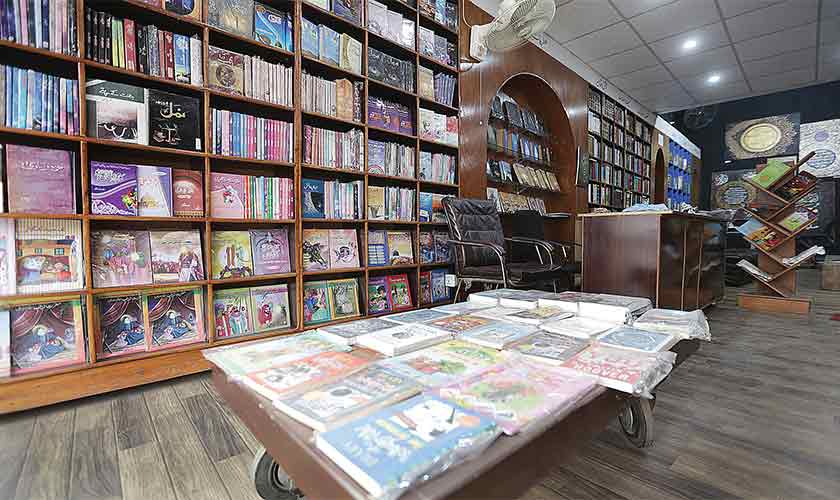 The place is home to over 1,500 books.— Photo by Rahat Dar