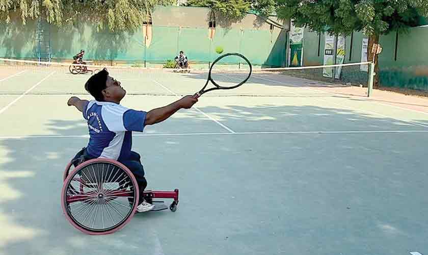 Wheelchair tennis flourishing in Pakistan