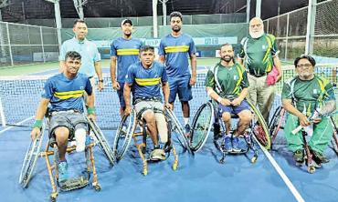 Wheelchair tennis flourishing in Pakistan