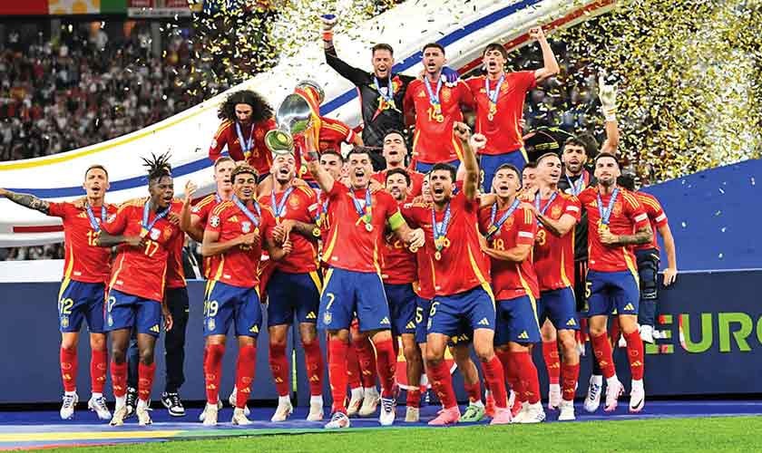 Spain conquer Europe yet again! | Sports | thenews.com.pk