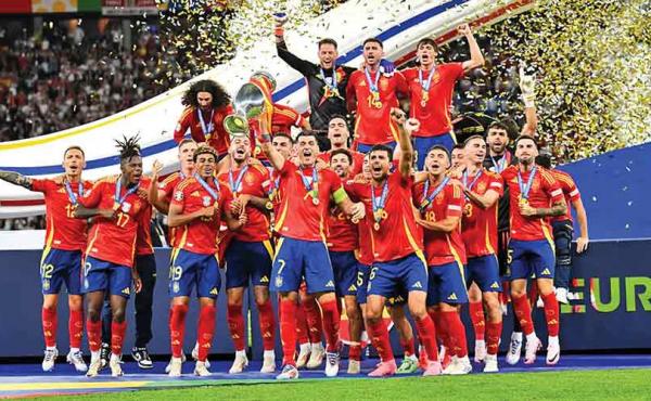 Spain conquer Europe yet again!