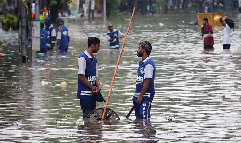 There’s an urgent need for effective rainwater drainage. — Photo by Rahat Dar