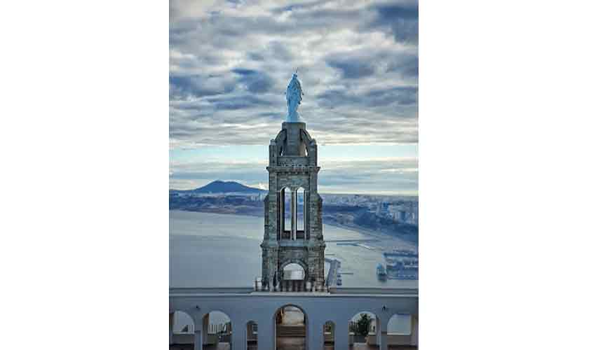 View of Oran, Algeria from the citys cathedral