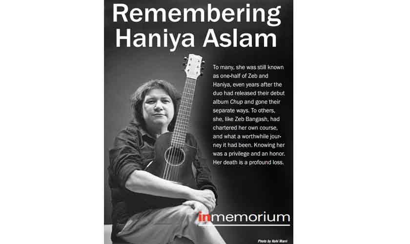 Remembering Haniya Aslam