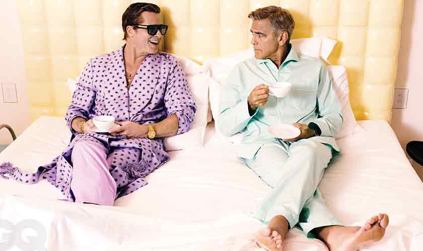 George Clooney and Brad Pitt are Hollywood’s BFFs