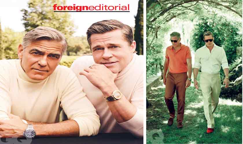 George Clooney and Brad Pitt are Hollywood’s BFFs