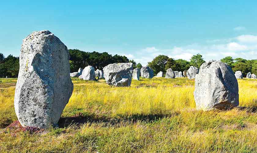 The Carnac alignments.