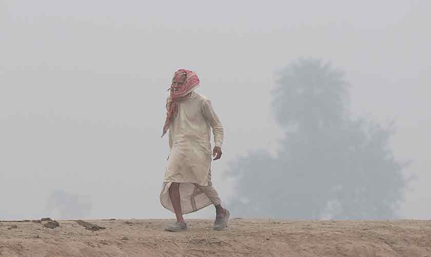 PM 2.5 is said to shorten the life expectancy of an average citizen by almost seven years. — Photo by Rahat Dar