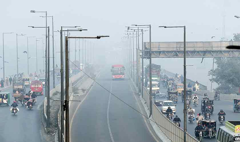 “As per studies conducted, the transport sector is the leading cause of smog, followed by industries— Photo by Rahat Dar