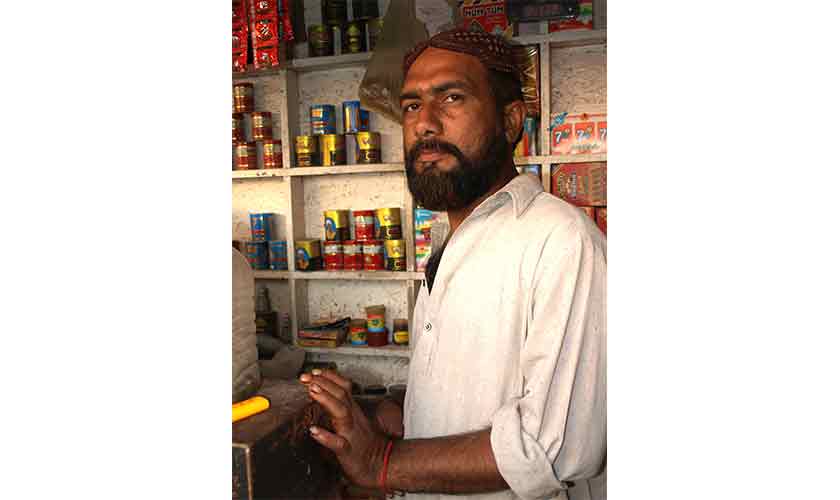 Fida Muhammad, betel-leaf seller