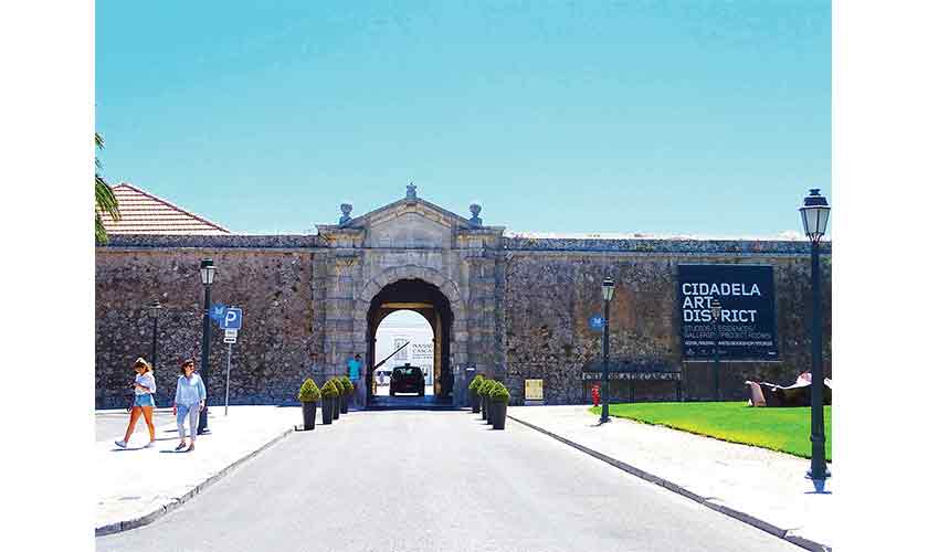 The historic Citadel of Cascais.