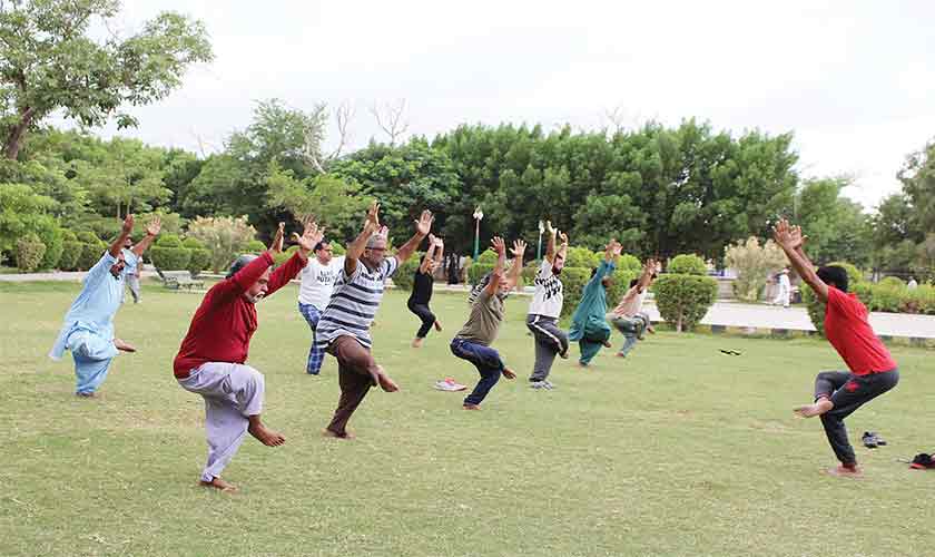 Yoga in Rani Bagh