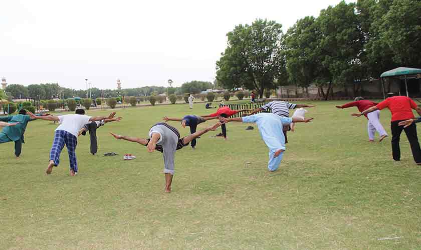 Yoga in Rani Bagh