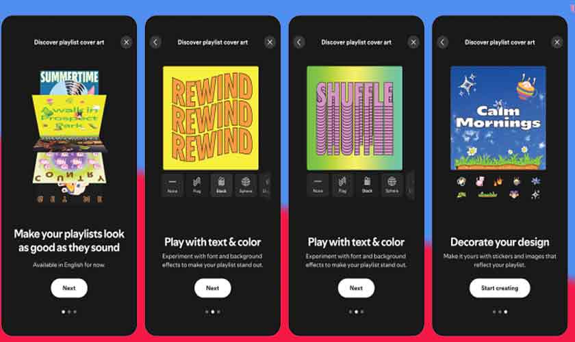 Spotify launches new mobile feature to create custom playlist cover art