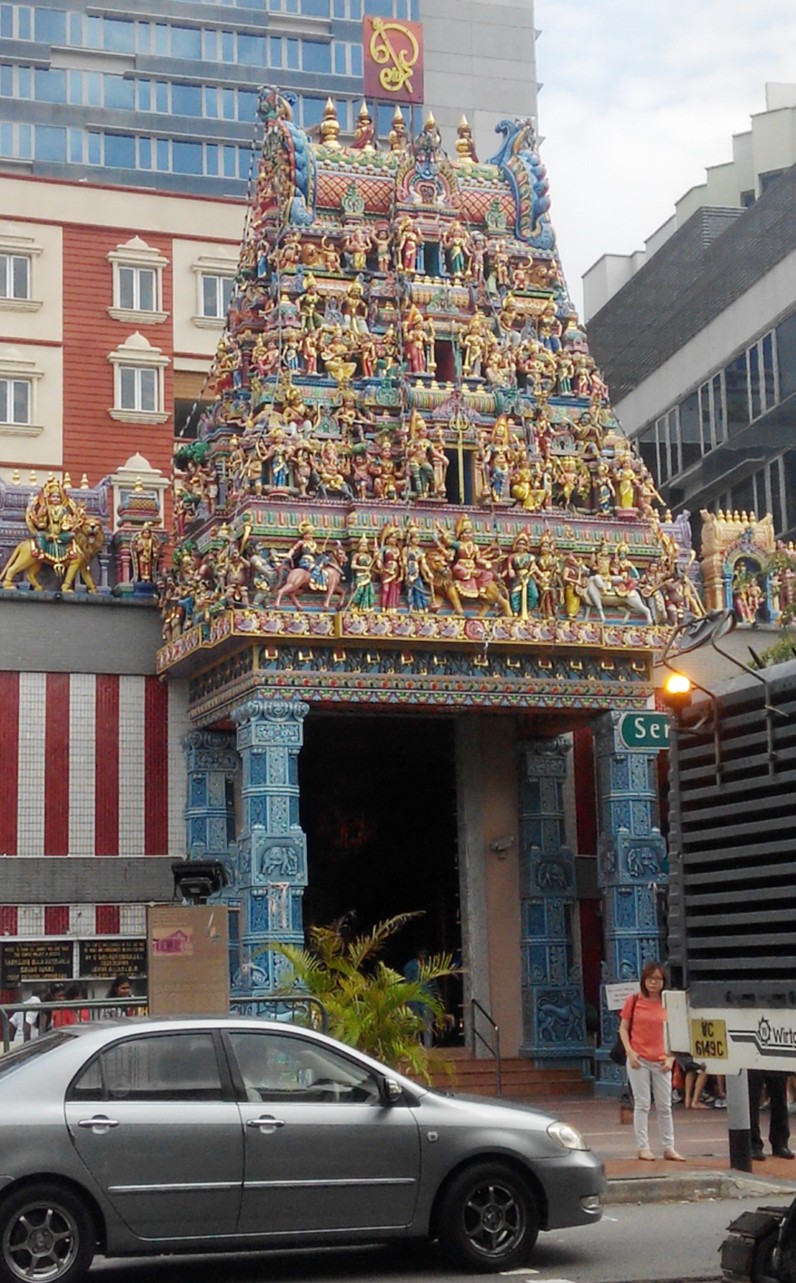 Sri Veeramakaliamman Temple in Little India.